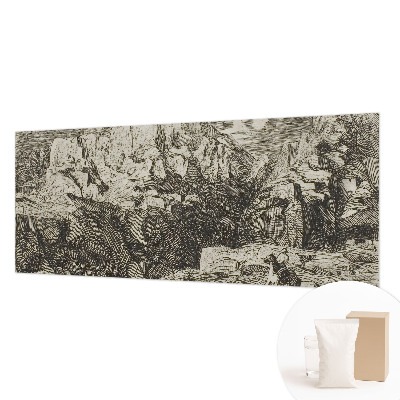 Large wallpaper mural Mountain scenery