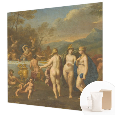 Large wall mural wallpaper Ancient feast