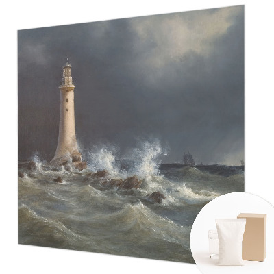 Custom size wall mural Sea storms