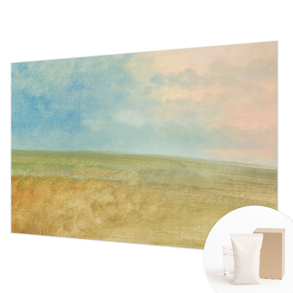 Modern wall mural Pastel fields