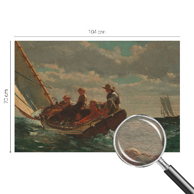 Modern wall mural for living room Sea expedition