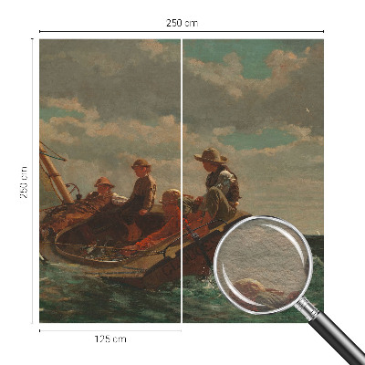 Modern wall mural for living room Sea expedition