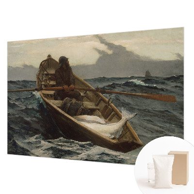 Premium wall mural for bedroom Fisherman at sea