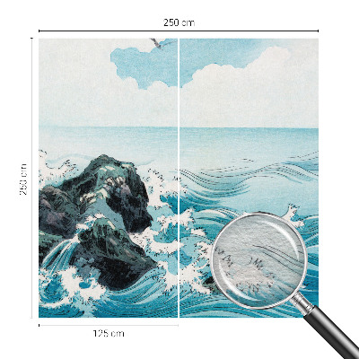 Decorative wall mural for living room Sea scene