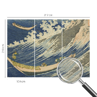 Non-woven wall mural Sea waves