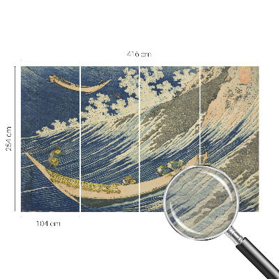 Non-woven wall mural Sea waves
