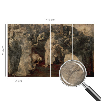 Wallpaper mural Spiritual meeting