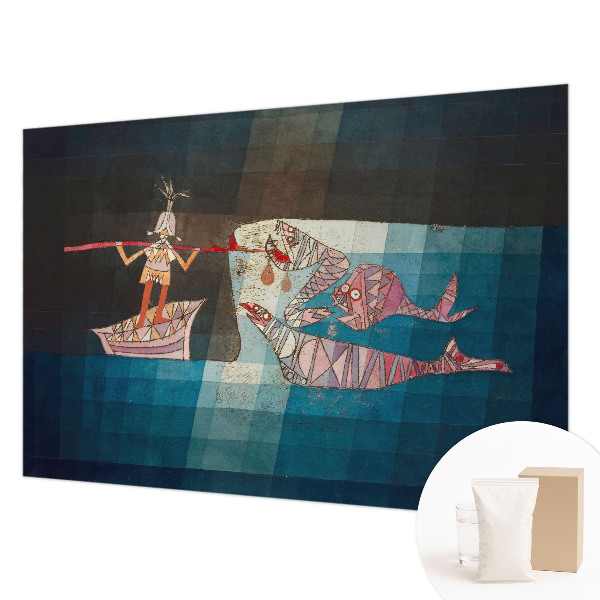 Wall mural for bedroom Fisherman hunter