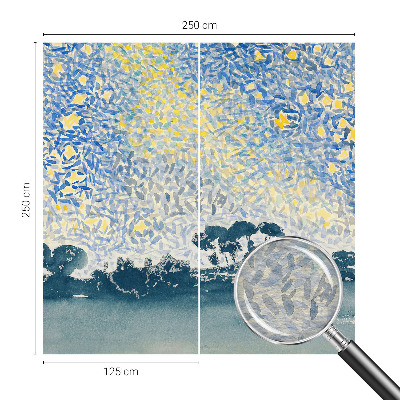 Wallpaper mural for living room Star abstraction