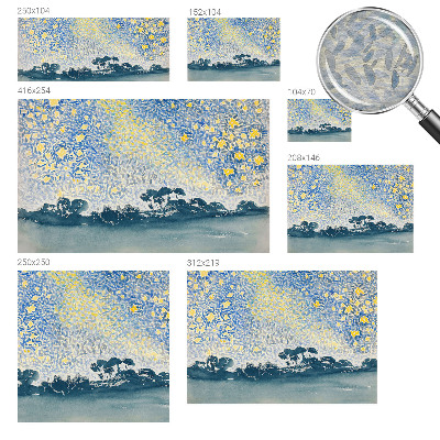 Wallpaper mural for living room Star abstraction