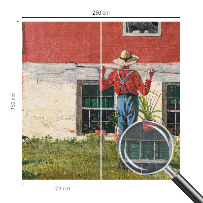 Large wall mural wallpaper Village scene