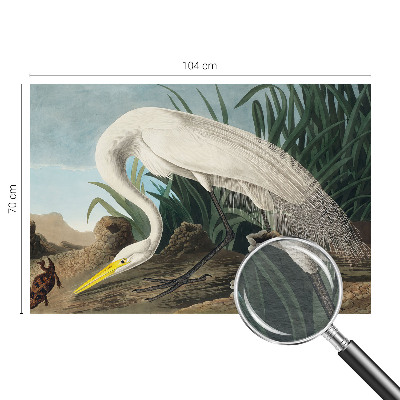 Modern wall mural Majestic heron