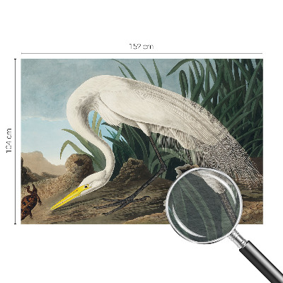 Modern wall mural Majestic heron