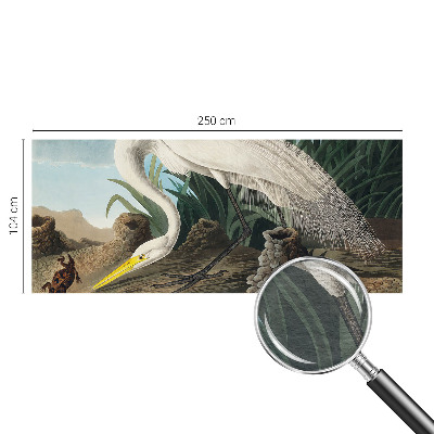 Modern wall mural Majestic heron