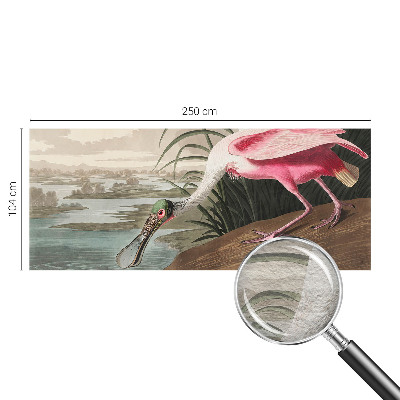 Modern wall mural for bedroom Exotic bird