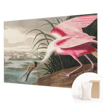 Modern wall mural for bedroom Exotic bird