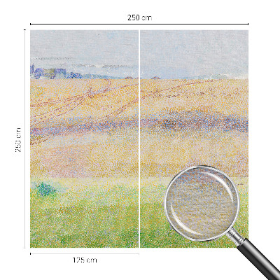 Modern wall mural for living room Summer field