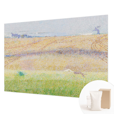 Modern wall mural for living room Summer field