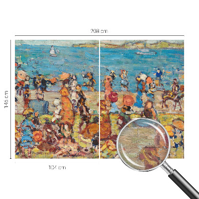 Premium wall mural for bedroom Beach scene