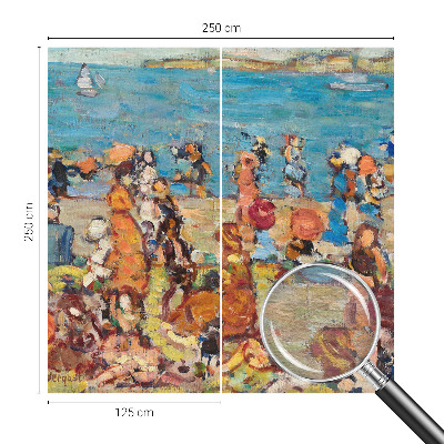 Premium wall mural for bedroom Beach scene