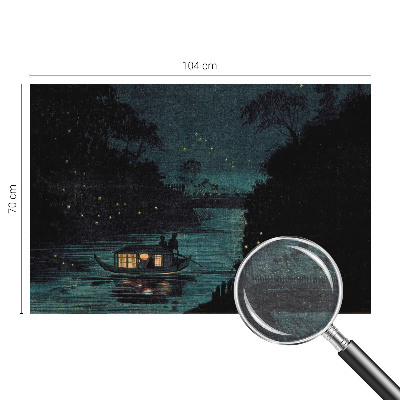 Premium photo wallpaper Evening lights