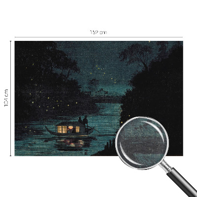 Premium photo wallpaper Evening lights