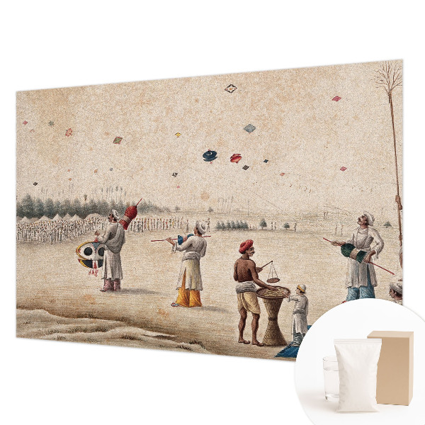 Decorative wall mural for living room Soaring kites