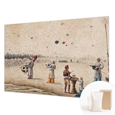 Decorative wall mural for living room Soaring kites