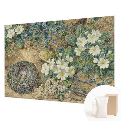 Non-woven wall mural Spring composition
