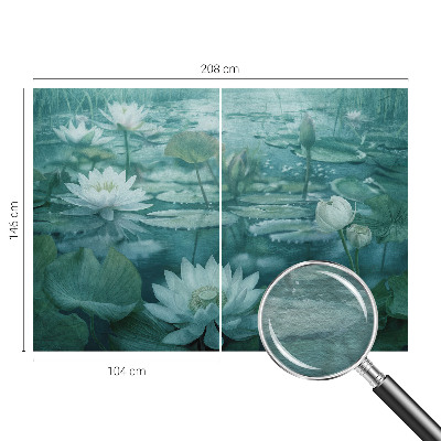 Wall mural Water flowers