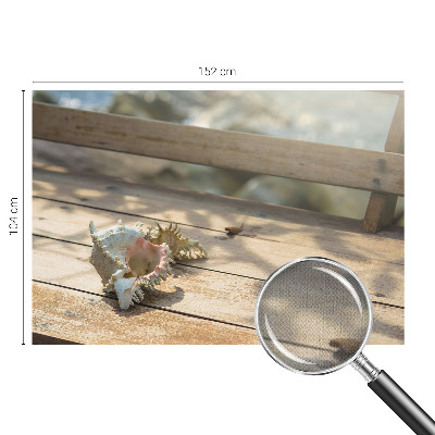 Peel and stick wall mural featuring a relaxing landscape scene