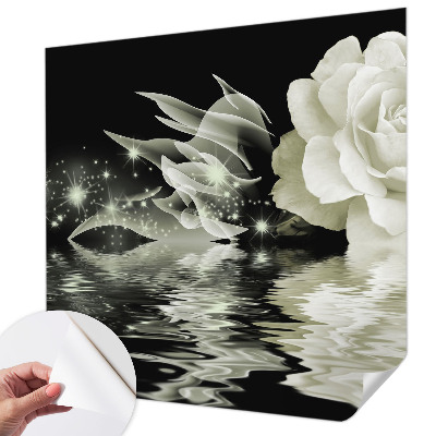 Self-adhesive photo wallpaper Luminous rose