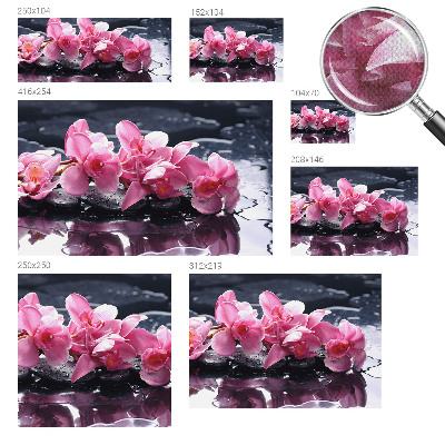 Peel and stick wall mural for bedroom Floral elegance