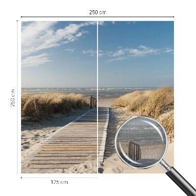 Children's wall mural Sea Path