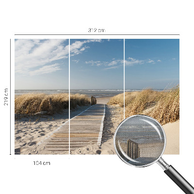 Children's wall mural Sea Path