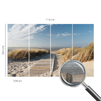 Children's wall mural Sea Path