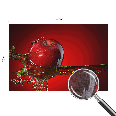 Nursery wall mural with a juicy energy design