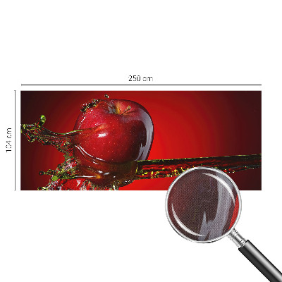 Nursery wall mural with a juicy energy design