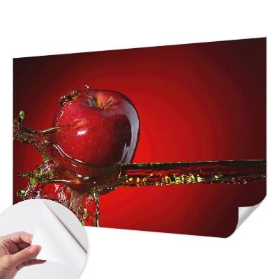 Nursery wall mural with a juicy energy design