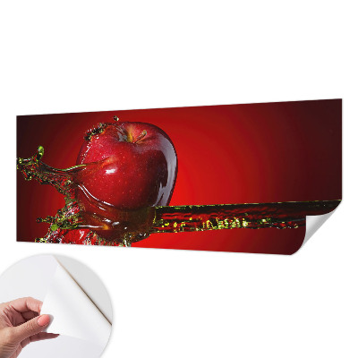 Nursery wall mural with a juicy energy design