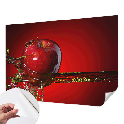 Nursery wall mural with a juicy energy design