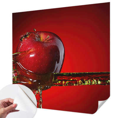 Nursery wall mural with a juicy energy design