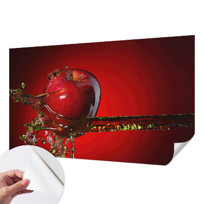 Nursery wall mural with a juicy energy design