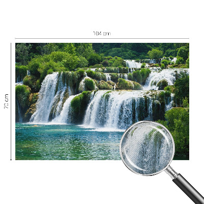 Peel and stick wall mural featuring a natural harmony design