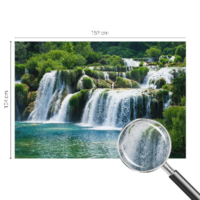 Peel and stick wall mural featuring a natural harmony design