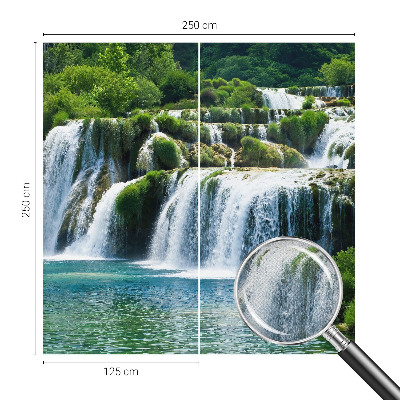 Peel and stick wall mural featuring a natural harmony design