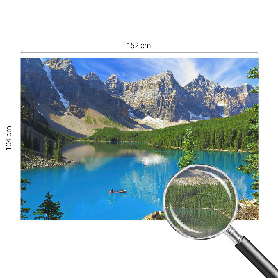 Baby room wall mural Mountain lake