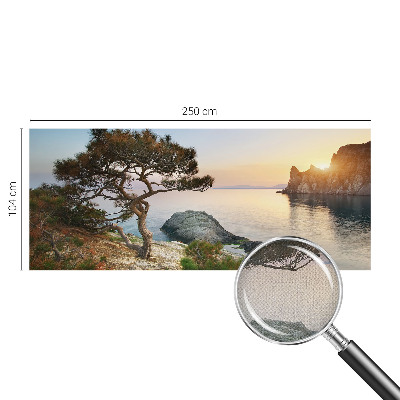 Peel and stick wall mural featuring a peaceful nature scene