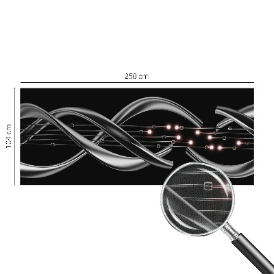 Children's wall mural Braided pattern