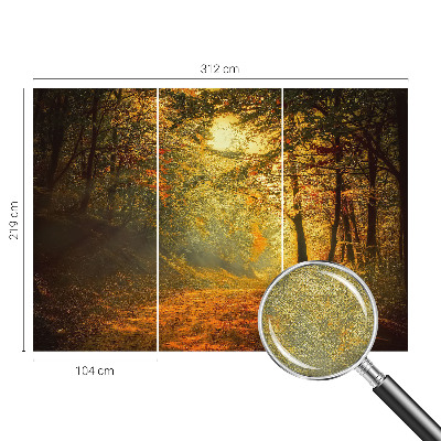 Removable wall mural Autumn landscape